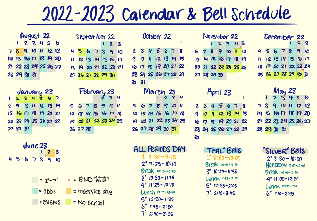2223 School Calendar & Math Syllabi Math with a Farro
